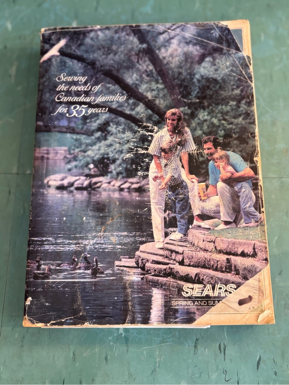 vintage 1988 Sears Canada Spring and Summer catalogue